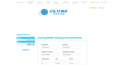 Desktop Screenshot of clubstravel.ee